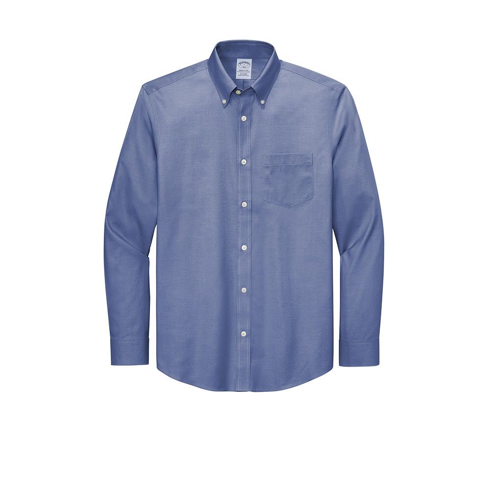 Brooks Brothers® Wrinkle-Free Stretch Pinpoint Shirt.  ODGDW-BB18000-EXL