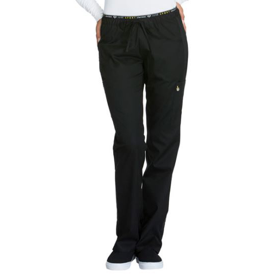 Ladies Mid Rise Straight Leg Pull-on Pant. CK003. - Tall