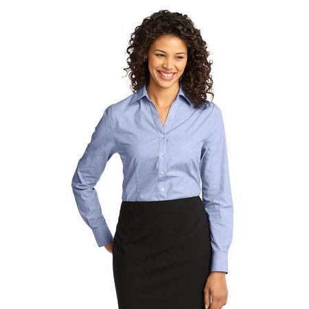 Port Authority &#174;  Ladies Crosshatch Easy Care Shirt. L640