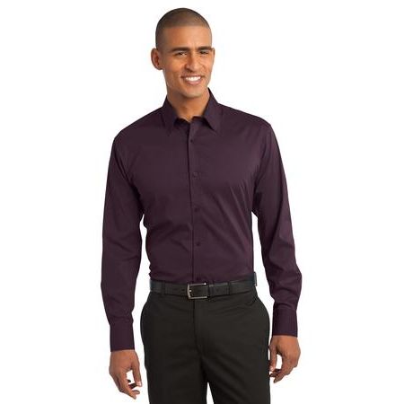 Port Authority &#174;  Stretch Poplin Shirt. S646