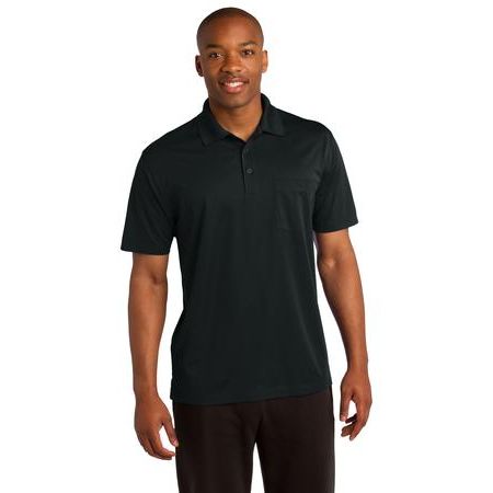 Sport-Tek &#174;  Micropique Sport-Wick &#174;  Pocket Polo. ST651