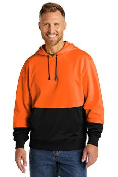 CornerStone® Enhanced Visibility Fleece Pullover Hoodie. CSF01