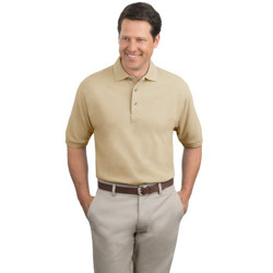 Port Authority - Pique Knit Polo.  K420