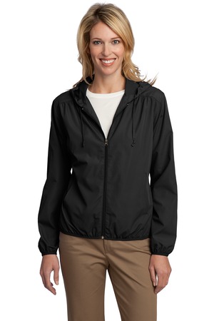 Port Authority&reg; Ladies Hooded Essential Jacket. L305