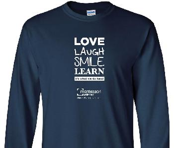 Gildan - Ultra Cotton® Long Sleeve T-Shirt - Montessori