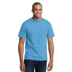 Port & Company &#174;  - 50/50 Cotton/Poly T-Shirt with Pocket. PC55P