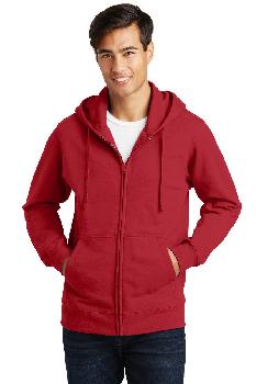 Port and Company Fan Favorite Fleece Full-Zip Hooded Sweatshirt. PC850ZH